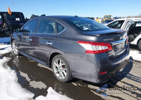2015 Nissan Sentra Sr from USA, damaged, VIN 3N1AB7AP3FY318800